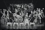 Robert Salvio and unidentified others in the 1968 National tour of the stage production Cabaret