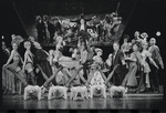 Robert Salvio and unidentified others in the 1968 National tour of the stage production Cabaret