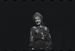 Signe Hasso in the 1967 National tour of the stage production Cabaret