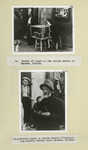 Two Photographs] Vendor of [b]read in the Jewish Ghetto....  Street scene in Jewish ghetto illustrating elderly Jewish type.