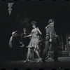 Melissa Hart [center] and unidentified others in the 1967 National tour of the stage production Cabaret