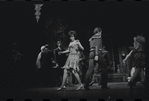 Melissa Hart [center] and unidentified others in the 1967 National tour of the stage production Cabaret