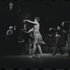 Melissa Hart [center] and unidentified others in the 1967 National tour of the stage production Cabaret