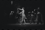 Melissa Hart [center] and unidentified others in the 1967 National tour of the stage production Cabaret