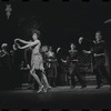 Melissa Hart [center] and unidentified others in the 1967 National tour of the stage production Cabaret