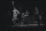 Melissa Hart [left] and unidentified others in the 1967 National tour of the stage production Cabaret