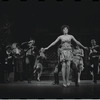 Melissa Hart [center] and unidentified others in the 1967 National tour of the stage production Cabaret