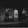 Leo Fuchs, Melissa Hart and Signe Hasso in the 1967 National tour of the stage production Cabaret