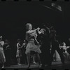 Catherine Gaffigan [center] and unidentified others in the 1967 National tour of the stage production Cabaret