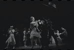 Catherine Gaffigan [center] and unidentified others in the 1967 National tour of the stage production Cabaret