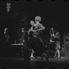 Leo Fuchs [center] and unidentified others in the 1967 National tour of the stage production Cabaret