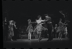 Melissa Hart [center] and unidentified others in the 1967 National tour of the stage production Cabaret