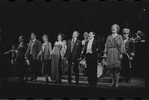 Michael Toles, Gene Rupert, Signe Hasso, Melissa Hart, Leo Fuchs, Robert Salvio and Catherine Gaffigan in the 1967 National tour of the stage production Cabaret