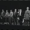 Michael Toles, Gene Rupert, Signe Hasso, Melissa Hart, Leo Fuchs, Robert Salvio and Catherine Gaffigan in the 1967 National tour of the stage production Cabaret