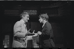 Leo Fuchs and Signe Hasso in the 1967 National Tour of the stage production Cabaret