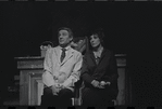 Leo Fuchs and Signe Hasso in the 1967 National Tour of the stage production Cabaret