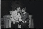 Leo Fuchs and Signe Hasso in the 1967 National Tour of the stage production Cabaret