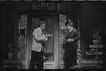 Leo Fuchs and Signe Hasso in the 1967 National Tour of the stage production Cabaret