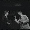 Signe Hasso and Leo Fuchs in the 1967 National Tour of the stage production Cabaret