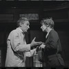 Leo Fuchs and Signe Hasso in the 1967 National Tour of the stage production Cabaret