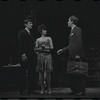 Gene Rupert, Melissa Hart and Michael Toles in the 1967 national tour of the stage production Cabaret