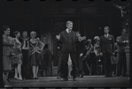 Leo Fuchs [center] and unidentified others in the 1967 National tour of the stage production Cabaret