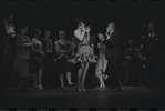 Melissa Hart, Leo Fuchs [center] and unidentified others in the 1967 National tour of the stage production Cabaret