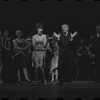 Melissa Hart, Leo Fuchs [center] and unidentified others in the 1967 National tour of the stage production Cabaret