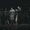 Melissa Hart, Leo Fuchs [center] and unidentified others in the 1967 National tour of the stage production Cabaret