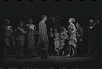 Michael Toles, Catherine Gaffigan [center] and unidentified others in the 1967 national tour of the stage production Cabaret