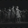 Michael Toles, Catherine Gaffigan [center] and unidentified others in the 1967 national tour of the stage production Cabaret