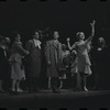 Michael Toles, Catherine Gaffigan [center] and unidentified others in the 1967 national tour of the stage production Cabaret
