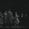 Michael Toles, Catherine Gaffigan [center] and unidentified others in the 1967 national tour of the stage production Cabaret