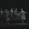 Michael Toles, Catherine Gaffigan [center] and unidentified others in the 1967 national tour of the stage production Cabaret