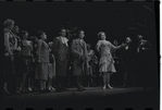 Michael Toles, Catherine Gaffigan [center] and unidentified others in the 1967 national tour of the stage production Cabaret