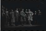 Michael Toles, Catherine Gaffigan [center] and unidentified others in the 1967 national tour of the stage production Cabaret