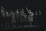 Michael Toles, Catherine Gaffigan [center] and unidentified others in the 1967 national tour of the stage production Cabaret