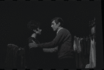 Melissa Hart and Gene Rupert in the 1967 National tour of the stage production Cabaret