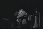 Melissa Hart and Gene Rupert in the 1967 National tour of the stage production Cabaret