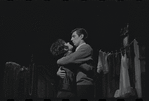 Melissa Hart and Gene Rupert in the 1967 National tour of the stage production Cabaret