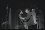 Melissa Hart and Gene Rupert in the 1967 National tour of the stage production Cabaret