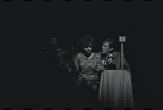 Melissa Hart and Gene Rupert in the 1967 National tour of the stage production Cabaret