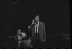 Gene Rupert [center] and unidentified in the 1967 National tour of the stage production Cabaret