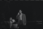 Gene Rupert [center] and unidentified in the 1967 National tour of the stage production Cabaret