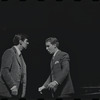 Gene Rupert and Michael Toles in the 1967 National tour of the stage production Cabaret