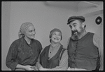Peg Murray, Ruth Jaroslow and Paul Lipson in publicity photo for the stage production Fiddler on the Roof