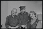 Peg Murray, Paul Lipson and Ruth Jaroslow in publicity photo for the stage production Fiddler on the Roof