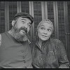 Paul Lipson and Peg Murray in publicity for the stage production Fiddler on the Roof