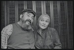 Paul Lipson and Peg Murray in publicity for the stage production Fiddler on the Roof