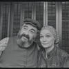 Paul Lipson and Peg Murray in publicity for the stage production Fiddler on the Roof